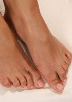 Angela shows off those feet, Angela (ang058) ATK Archives: Angela (Angela shows off those feet)