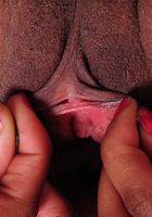 ATK Exotics: Bella (Black model Bella plays with her pussy)