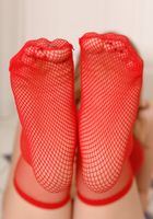 Naughty babe Cassandra teases with her feet in her stockings, Cassandra Calogera (cas032) ATK Archives: Cassandra Calogera (Naughty babe Cassandra teases with her feet in her stockings)