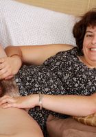 Ester spreads her big hairy pussy, Ester (emi021) ATK Archives: Ester (Ester spreads her big hairy pussy)