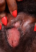 Osa spreads her pussy from the back., Osa (lad005) ATK Natural & Hairy: Osa (Osa spreads her pussy from the back.)