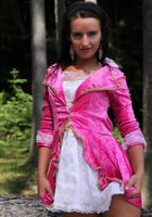 Hairy Megan spreads outside, Megan Promesita (meg023) ATK Petites: Megan Promesita (Hairy Megan spreads outside)
