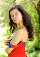 Hairy Mia strips naked outside, Mia (mia037) ATK Petites: Mia (Hairy Mia strips naked outside)