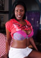Black model Nikki strips off her panties, Nikki (nik105) ATK Exotics: Nikki (Black model Nikki strips off her panties)